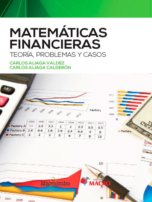 Title details for Matemáticas financieras by Carlos Aliaga Valdez - Available
